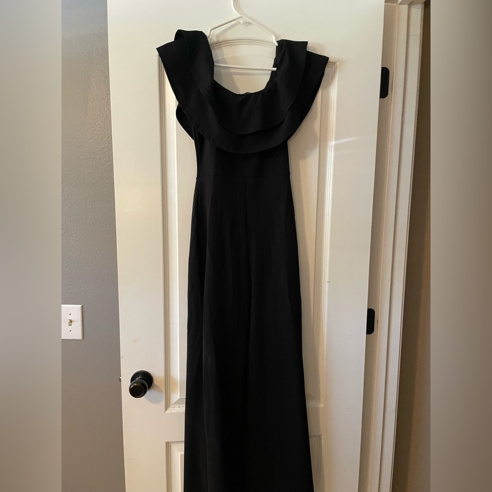 Fashion nova off the shoulder jumpsuit